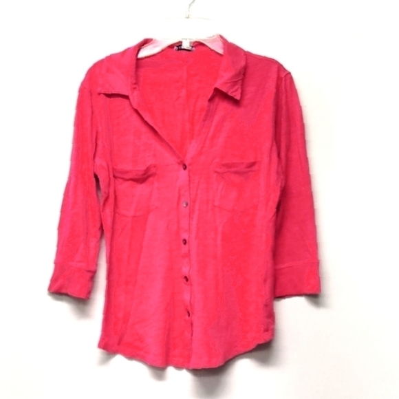 Express women's office attire long sleeves button down blouse Size: S - Picture 1 of 4